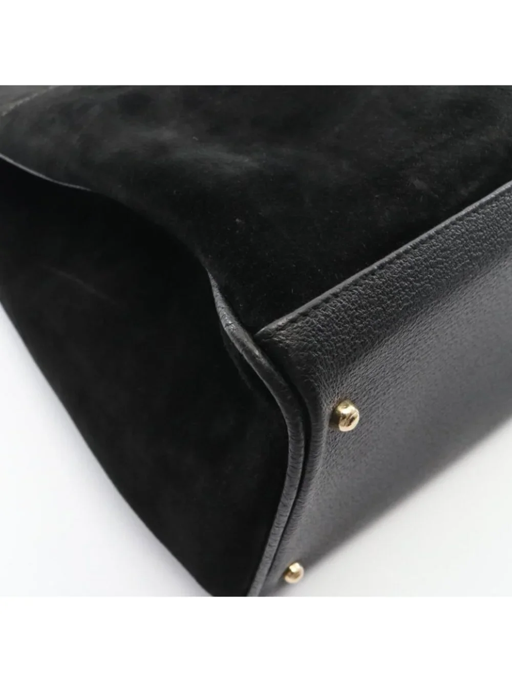Gucci Bamboo 2-Way 002 125 Black Leather Shoulder